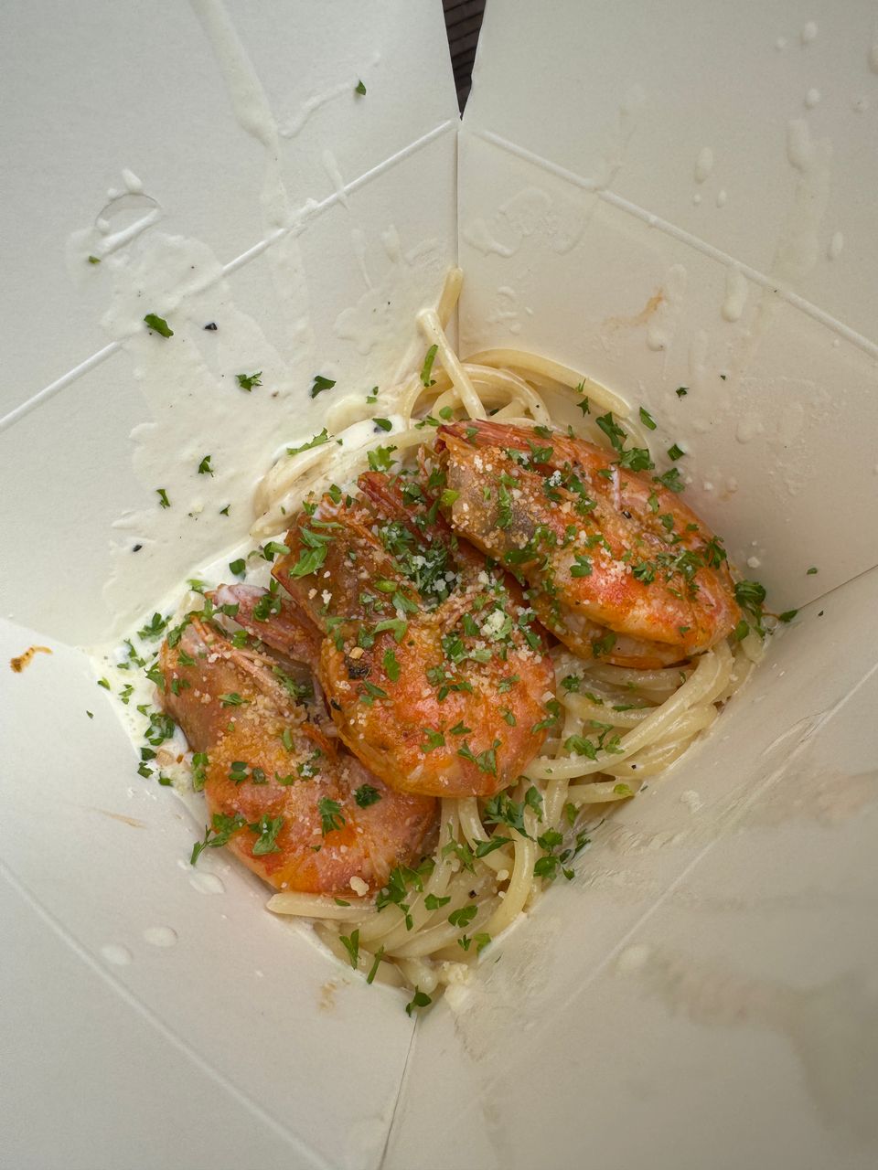 Prawn Alfredo